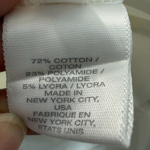 Lafayette 148 New York Cream Button-Down Shirt | Minimalist | Scandi Girl - Picture 9 of 10